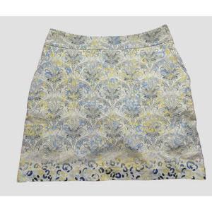 EP Pro Golf Skirt Skort Womens Size S Blue Yellow Mix Media Activewear Tennis